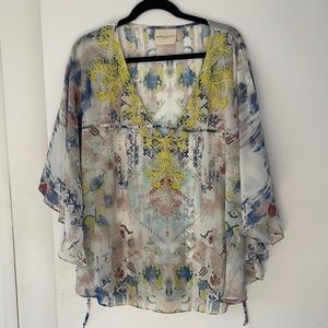 New Friends Colony Beaded Top